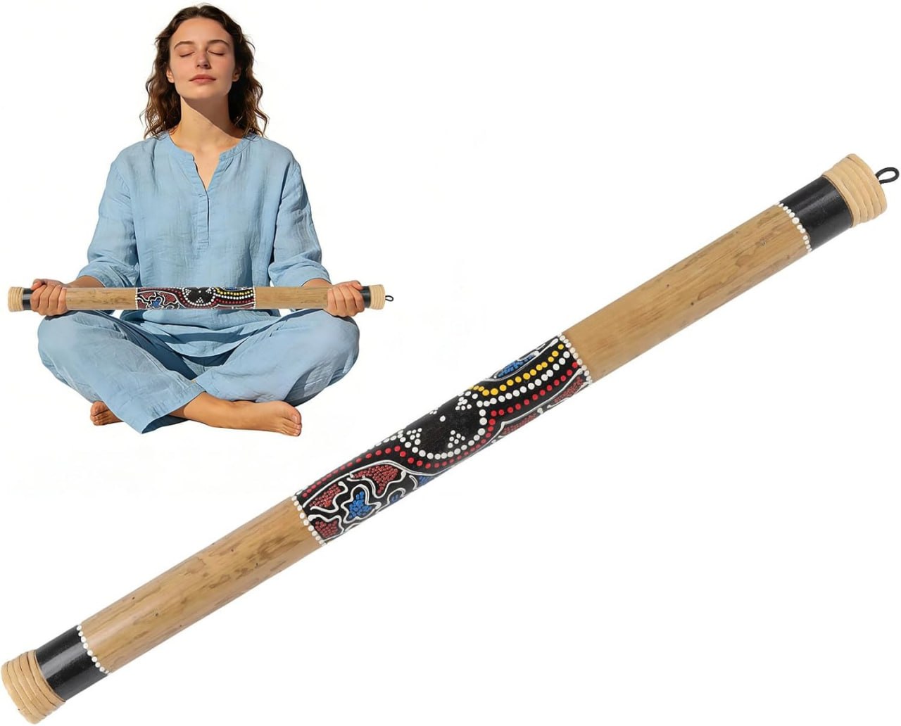 Bamboo Rainstick (32")