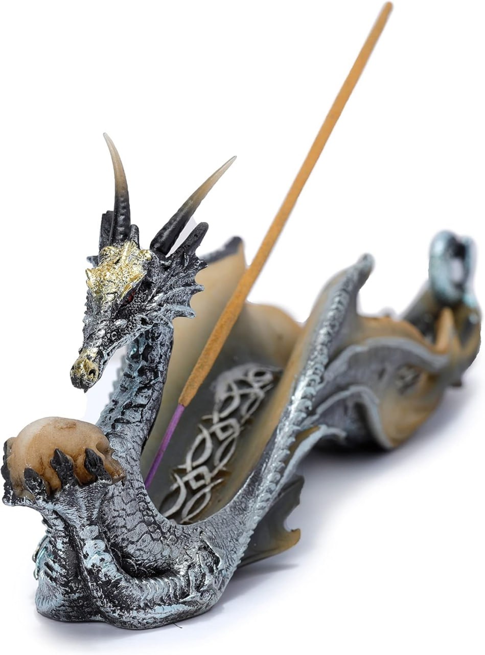 Shimmering Dragon Incense Holder